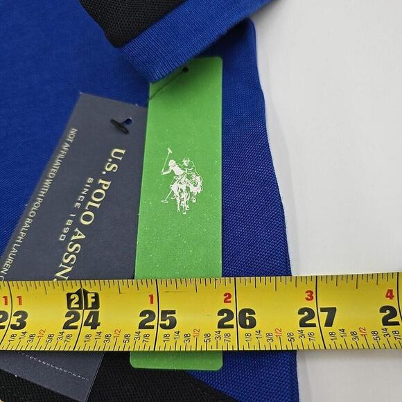 U.S. Polo‎ Assn. Men's Sport Sash Polo Size 2XL Yellow/Blue NWT - Picture 16 of 16